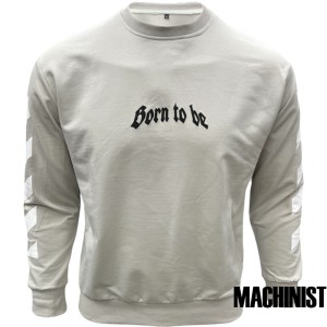 Мъжка блуза в светлосив цвят Born to Be – MACHINIST