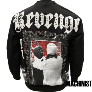 Мъжка блуза в черен цвят "Revenge" №R731