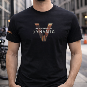 Мъжка тениска от MACHINIST "Dynamic V" – Черна
