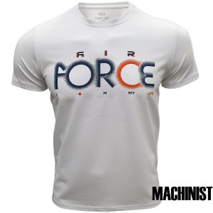 Мъжка тениска в бял цвят "Air force" №R405