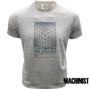 Мъжка тениска в сив цвят "Matrix" №R700