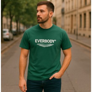 Тениска "EVERYBODY" – Зелена