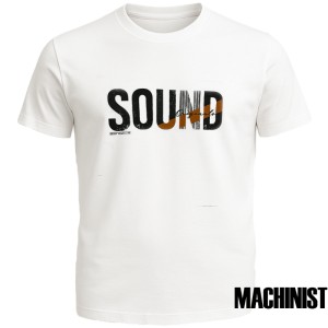 Мъжка бяла тениска "Sound Originals" №R752